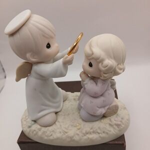 Precious Moments You Deserve A Halo-Thank You Angel Figurine 531693 1995 Enesco